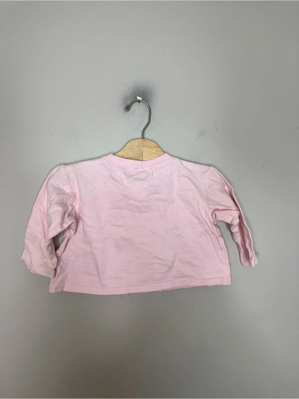 $14 ADD ON Vintage 3T 3Y 3 girls tee MADE IN USA top OshKosh floral HAND PAINTED